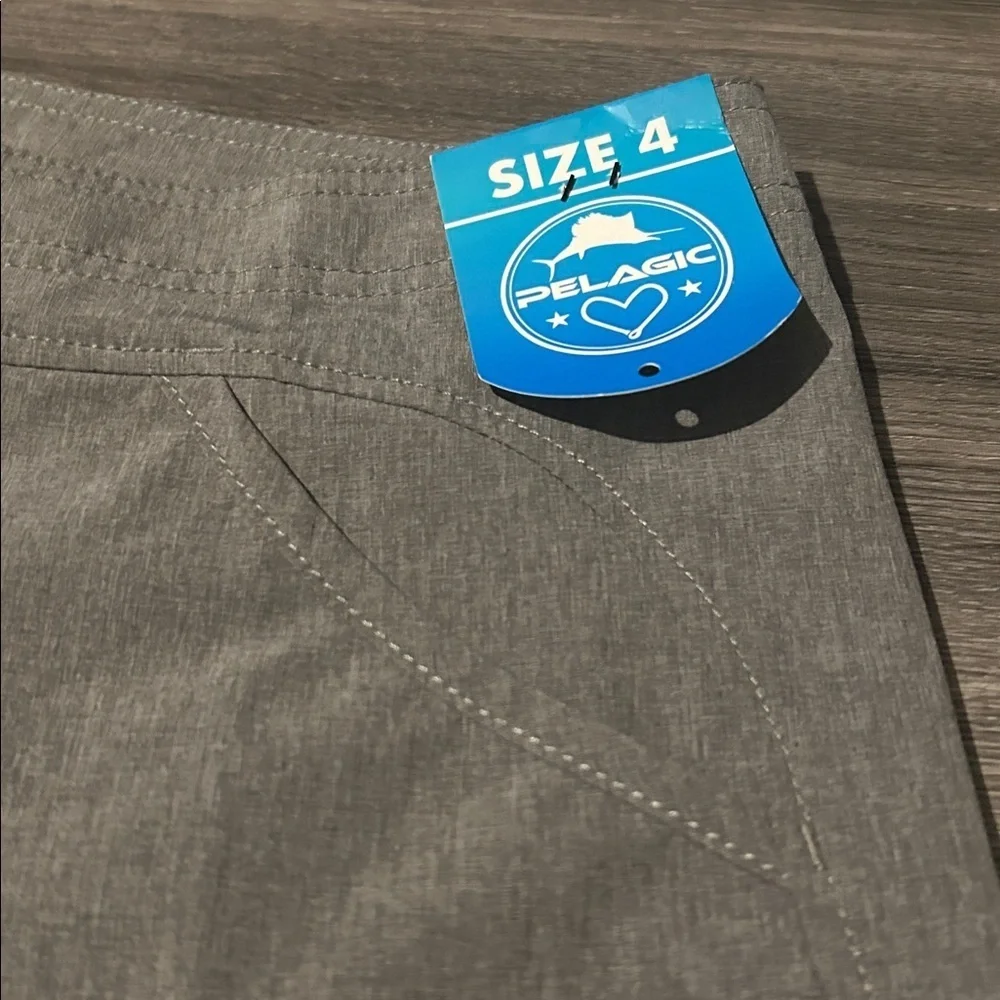 Pelagic High Waist‎ Gray Women's Shorts